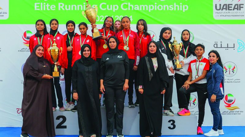 الامارات | فريق الشارقة للمرأة  يزهو بـ 7 ميداليات في ألعاب القوى