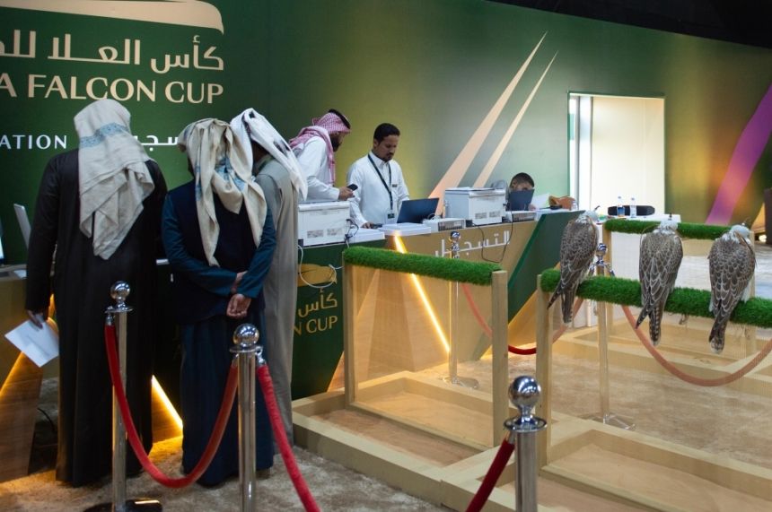 بدء تسجيل الصقور في مسابقة المزاين بكأس العلا.. اعرف التفاصيل