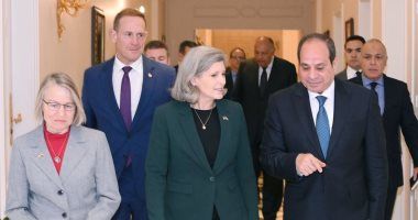 الرئيس السيسى يؤكد أهمية العمل المكثف لتجنب عوامل اتساع نطاق الصراع فى المنطقة