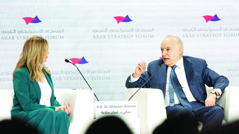 الامارات | غسان سلامة: حرب غزة تضع المنطقة على مفترق طرق