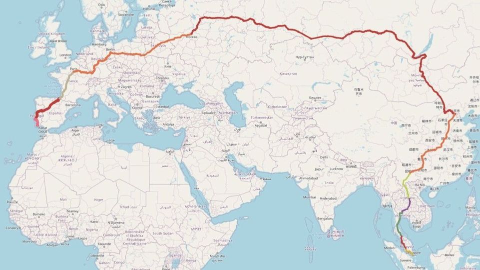 هل تعرف أطول رحلة بالقطار في العالم؟ إليك التفاصيل