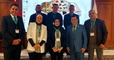 وفد من أعضاء هيئة التدريس بجامعة حلوان يشارك ببرنامج الحوكمة الرقمية
