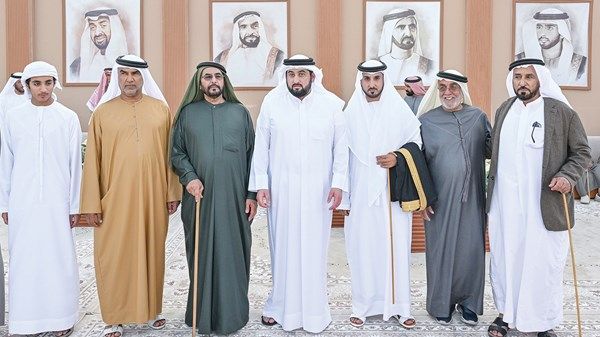أحمد بن محمد يحضر أفراح بالرقراقي والسويدي