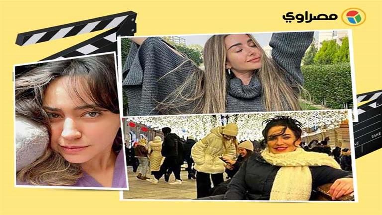 ريم مصطفى بـ"شعر" بني وروجينا بإطلالة سوداء.. 10 لقطات لنجوم في 24 ساعة