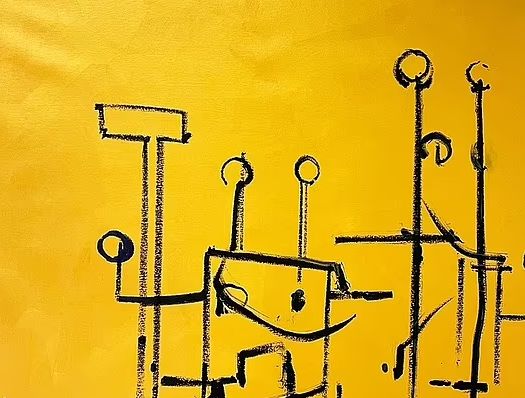 تكنولوجيا: كلاب روبوتية ترسم لوحات تجريدية تباع بـ40 ألف دولار.. صور