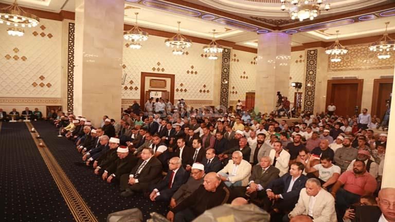 بث مباشر.. شعائر صلاة الجمعة من مسجد سيدنا الحسين