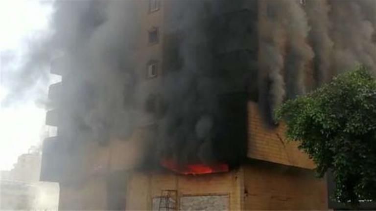 نجت الزوجة والابنة.. مصرع أب و3 أبناء في حريق عقار بالبدرشين