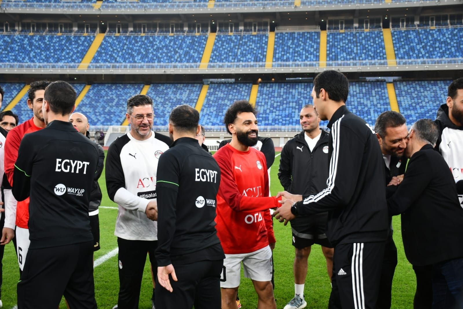 منتخب مصر يواصل الاستعدادات لكأس أمم أفريقيا بمشاركة محمد صلاح "فيديو وصور"