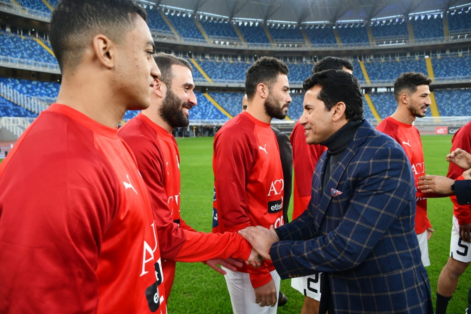 منتخب مصر يواصل الاستعدادات لكأس أمم أفريقيا بمشاركة محمد صلاح "فيديو وصور"