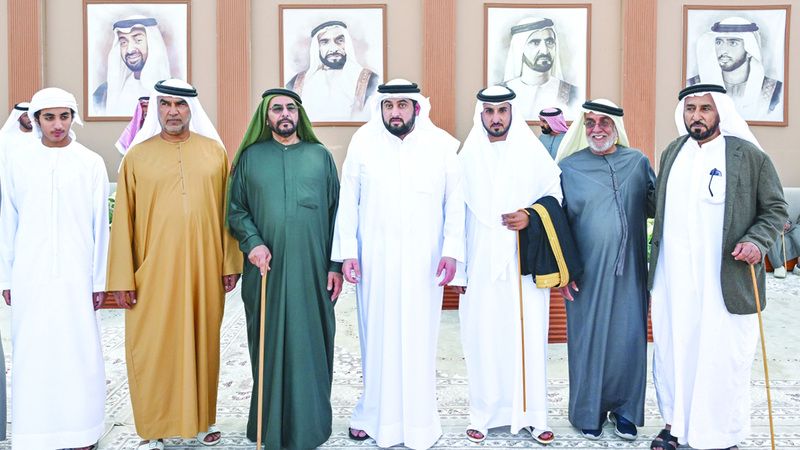 الامارات | أحمد بن محمد يحضر أفراح بالرقراقي والسويدي