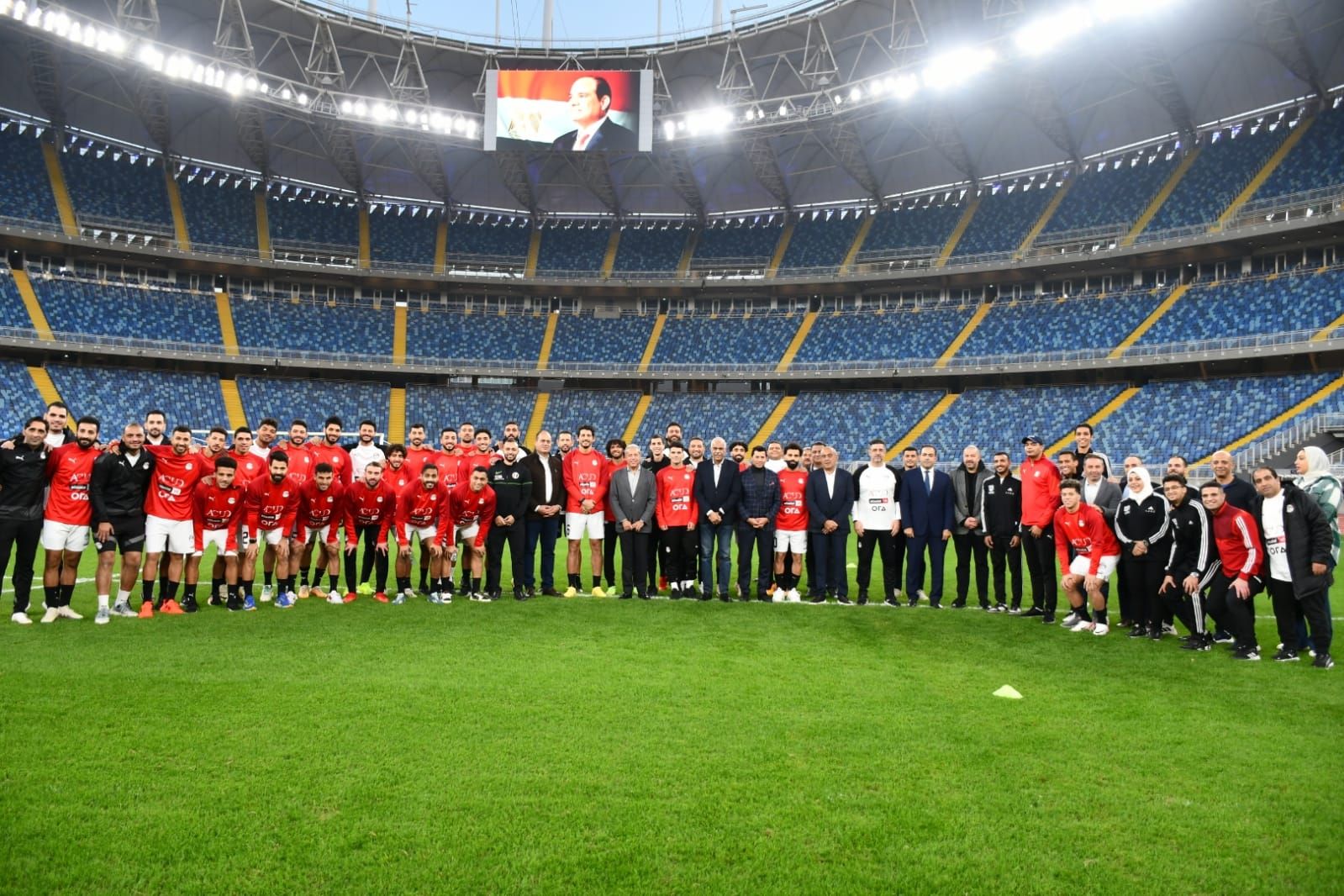 منتخب مصر يواصل الاستعدادات لكأس أمم أفريقيا بمشاركة محمد صلاح "فيديو وصور"