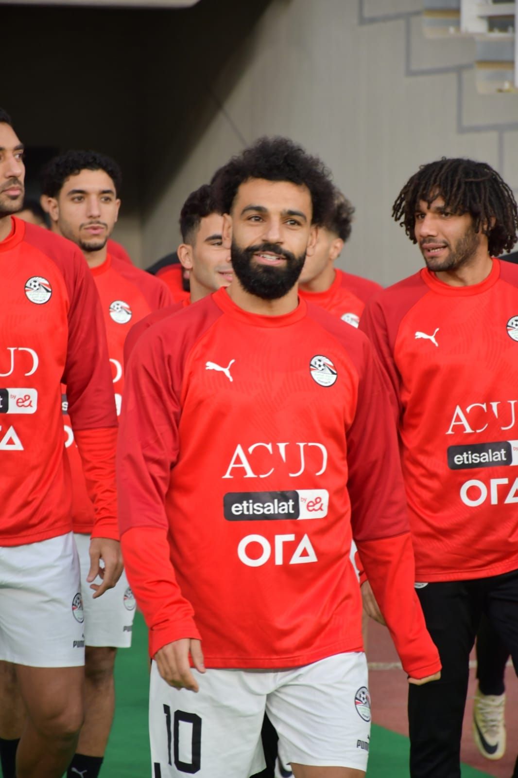 محمد صلاح يظهر بـ"لوك جديد" في مران المنتخب قبل بطولة أفريقيا.. صور