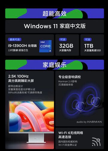 تكنولوجيا: إصدار جهاز Lenovo Xiaoxin Pro 27 2024 كمنافس لجهار iMac مع ثلاثة خيارات لمعالج Intel وشاشة 100 هرتز #CES2024