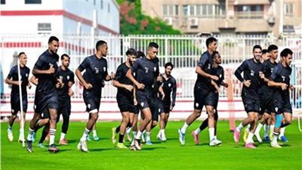 فقرة بدنية خاصة داخل صالة الجيمانيزيوم للاعبي الزمالك