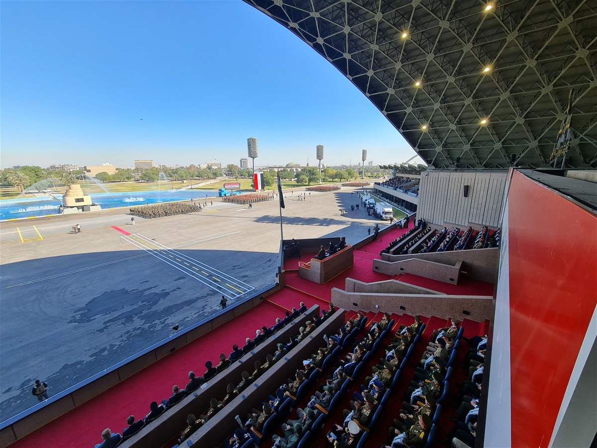 مشاهد من الاستعراض العسكري بذكرى تأسيس الجيش العراقي في بغداد