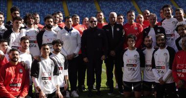 أخبار مصر.. الرئيس السيسى يتفقد تدريبات المنتخب باستاد المدينة الأولمبية