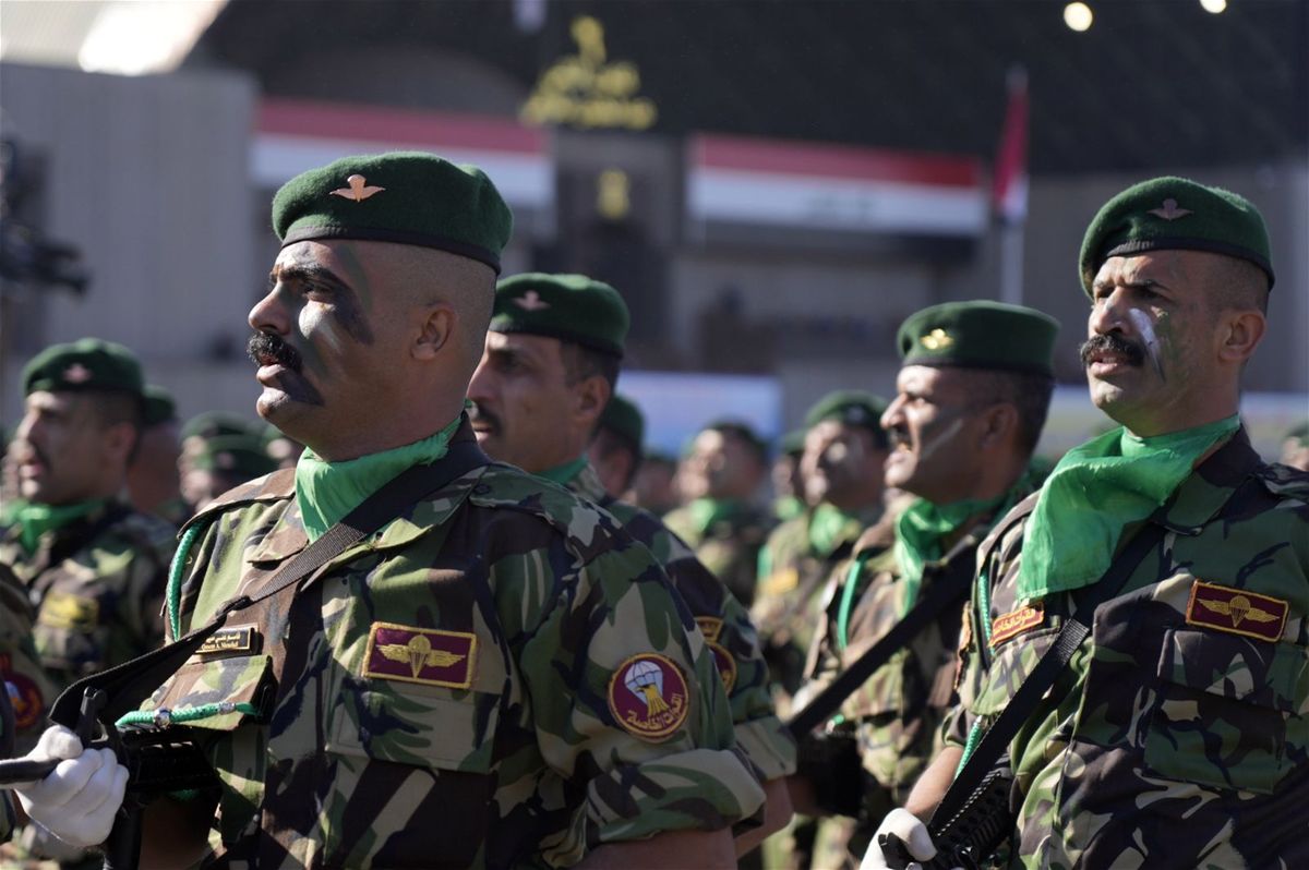 مشاهد من الاستعراض العسكري بذكرى تأسيس الجيش العراقي في بغداد