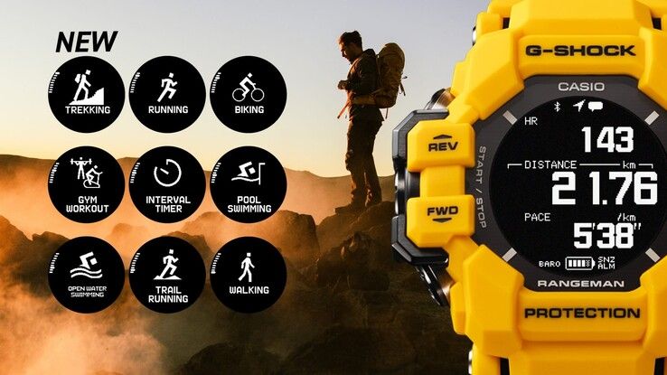 تكنولوجيا: Casio تطلق ساعات G-SHOCK RANGEMAN الذكية بتصميم مقاوم لدعم المغامرين