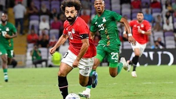 منتخب مصر يتقدم على تنزانيا بأقدام تريزيجيه في الشوط الأول