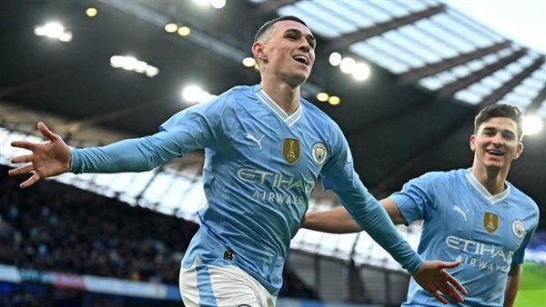 شاهد أهداف الشوط الأول من مباراة مانشستر سيتي وهيدرسفيلد