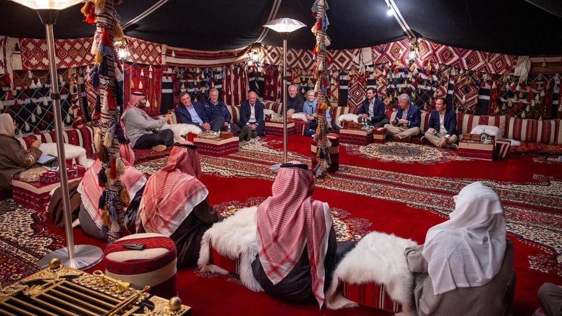 الخليج اليوم .. ولي العهد السعودي يستقبل مشرعين أميركيين بالمخيم الشتوي في العلا