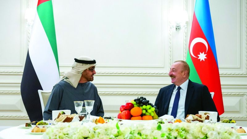 الامارات | رئيس الدولة يقوم بزيارة رسمية إلى أذربيجان