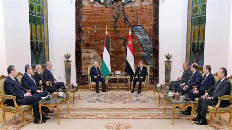 إنهاء معاناة المدنيين في غزة.. مباحثات جديدة بين السيسي والرئيس الفلسطيني
