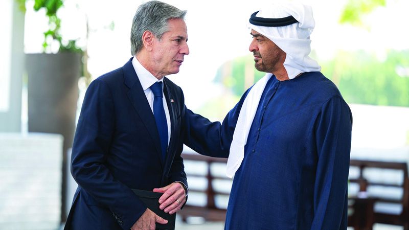 الامارات | رئيس الدولة يشدد على ضرورة وقف إطلاق النار في غزة لحماية المدنيين