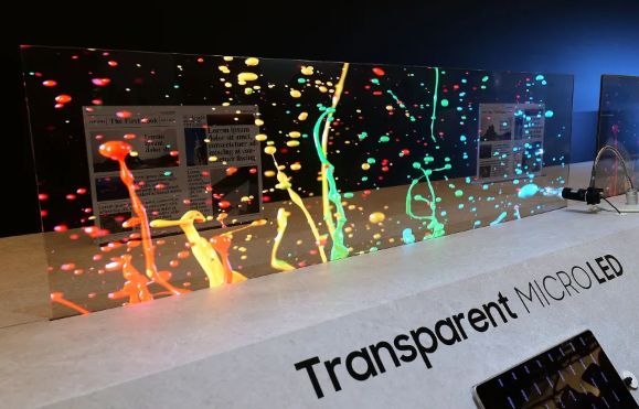 تكنولوجيا: سامسونج تكشف عن أول شاشة شفافة في العالم بتقنية MicroLED في معرض #CES2024