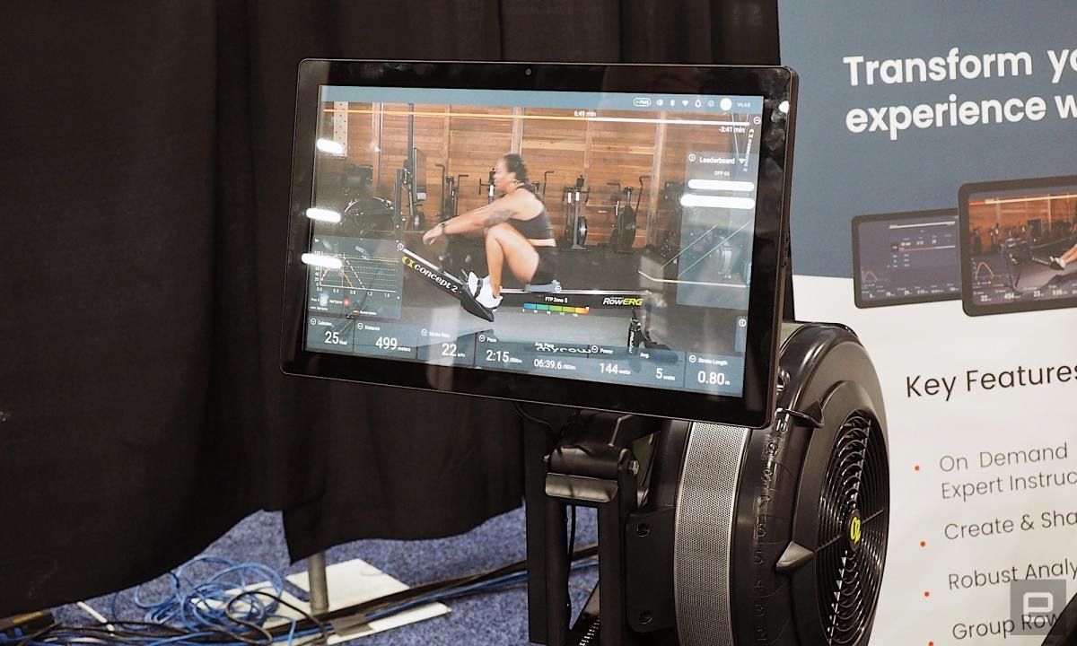 تكنولوجيا: ‏Myrow تكشف عن حاسب لوحي بحجم 22 بوصة يتكامل بسلاسة مع جهاز Concept2 الخاص بك #CES2024