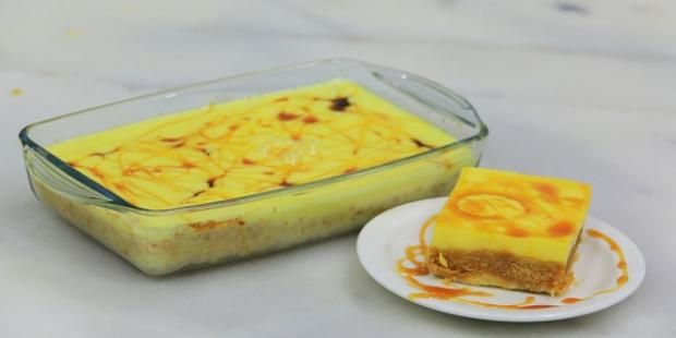 طريقة عمل كيكة الكريم كراميل بخطوات سريعة.. حلوى سهلة حضريها لأولادك