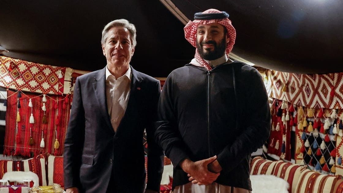 الخليج اليوم .. ولي العهد السعودي يؤكد لبلينكن ضرورة وقف العمليات العسكرية بغزة