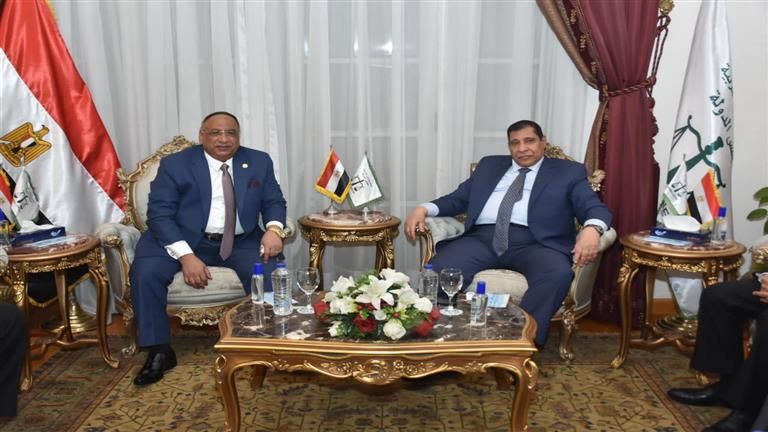 رئيس قضايا الدولة يبحث مع نظيره بمجلس الدولة التعاون لتحقيق العدالة الناجزة
