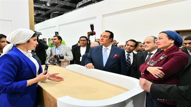 وزيرا البيئة والتجارة والصناعة يفتتحان فعاليات معرض "Plastex 2024"
