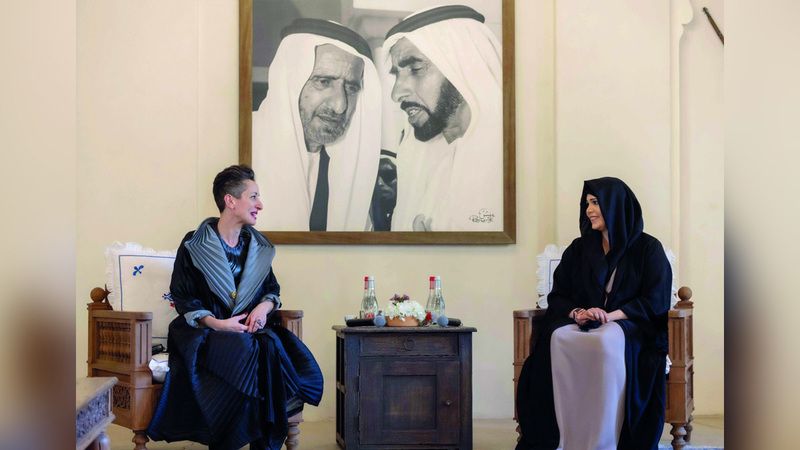 الامارات | لطيفة بنت محمد: لينا الغطمة نموذج ملهم