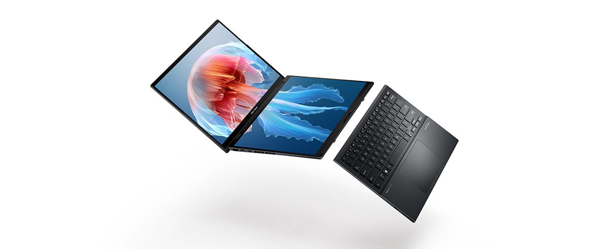 تكنولوجيا: Asus تكشف عن جهاز Zenbook Duo بشاشة 3K OLED مزدوجة #CES2024
