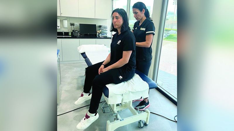 الامارات | «مركز فيفا الطبي» في دبي يجهز نجمة التنس أنس جابر