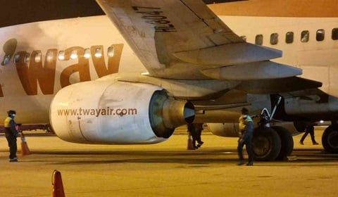 فيديو "طائر النار".. شاهد ما حدث لطائرة ركاب قبل لحظات من هبوطها في كوريا الجنوبية