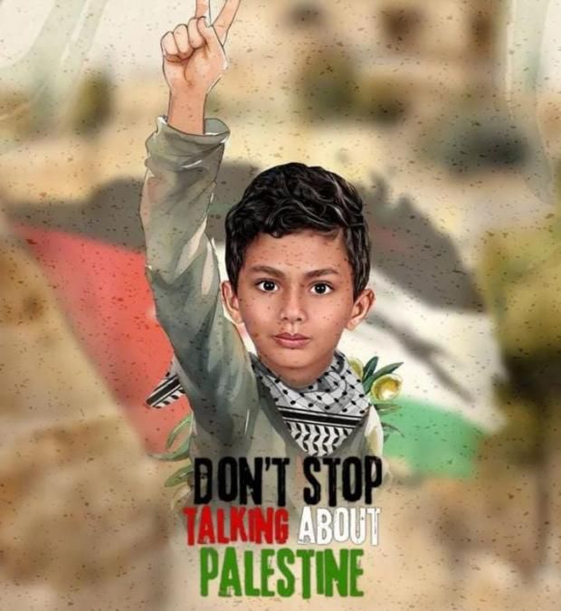 أم فلسطينية تودع طفلها الشهيد: «خالد كان مشروع حياتي»