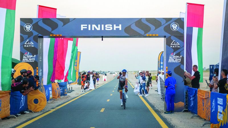 الامارات | شباب الأهلي بطل «النخبة» في بطولة السلم للدرّاجات الهوائية