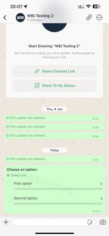 تكنولوجيا: تطبيق WhatsApp يبدأ في طرح ميزة استطلاع الرأي للمستخدمين الأوائل