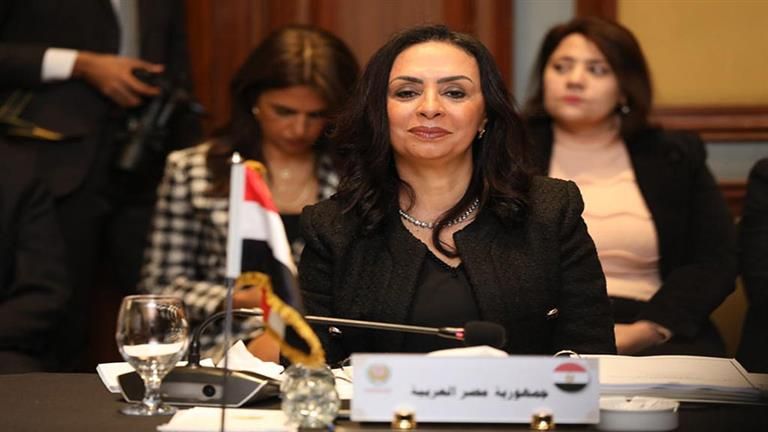 مايا مرسى بمؤتمر منظمة المرأة العربية: الإرادة السياسية كلمة السر للنهوص بأوضاع المرأة