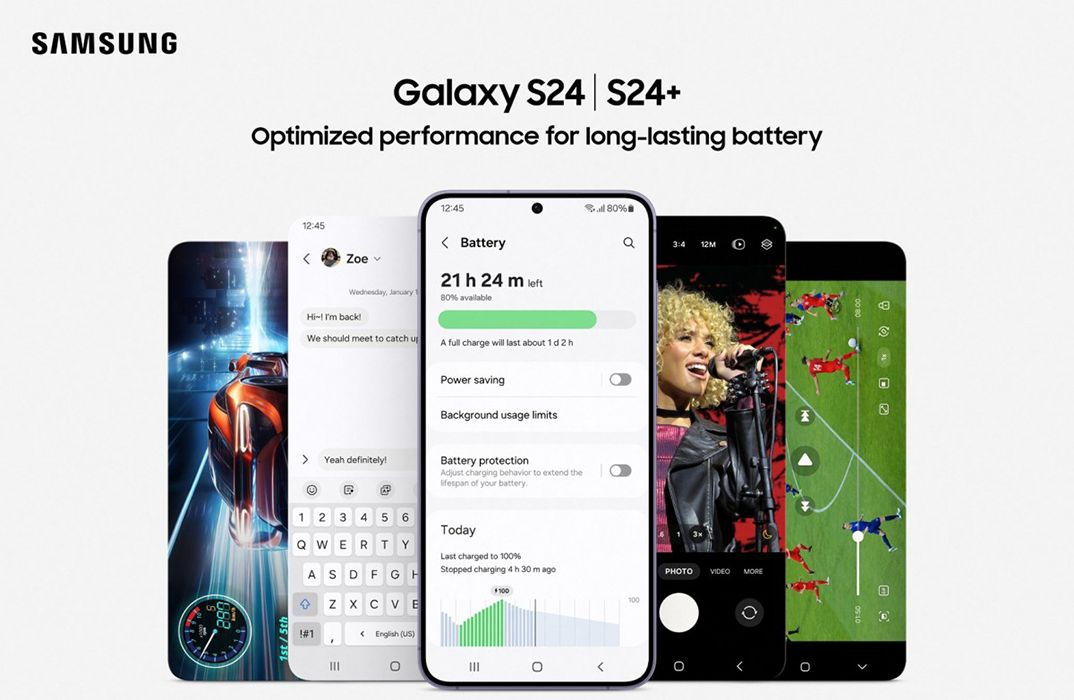 تكنولوجيا: سامسونج تكشف النقاب عن هواتف Galaxy S24 وGalaxy S24 Plus