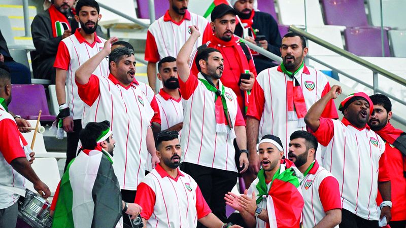 الامارات | مشجعون: ننتظر زحف الجمهور براً وجواً لدعم الأبيض أمام فلسطين