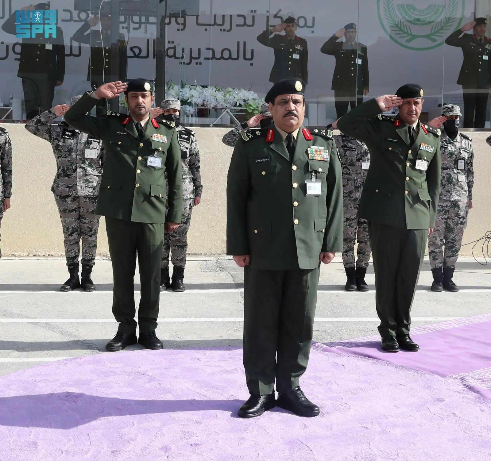 السعودية | اللواء الدويش يشهد حفل تخريج 165 مجندة بالمديرية العامة للسجون