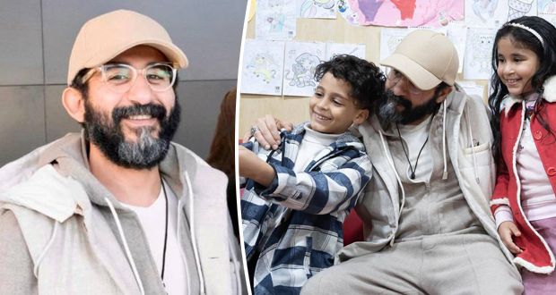 في أوّل ظهور بعد وفاة شقيقه.. أحمد حلمي يدعم الأطفال مرضى القلب