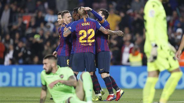 برشلونة يبلغ الدور ربع النهائي لمسابقة كأس ملك إسبانيا
