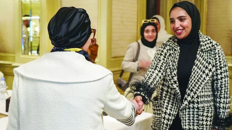 الامارات | جواهر القاسمي: إعانة اللاجئين أولوية في استراتيجيات التنمية العالمية