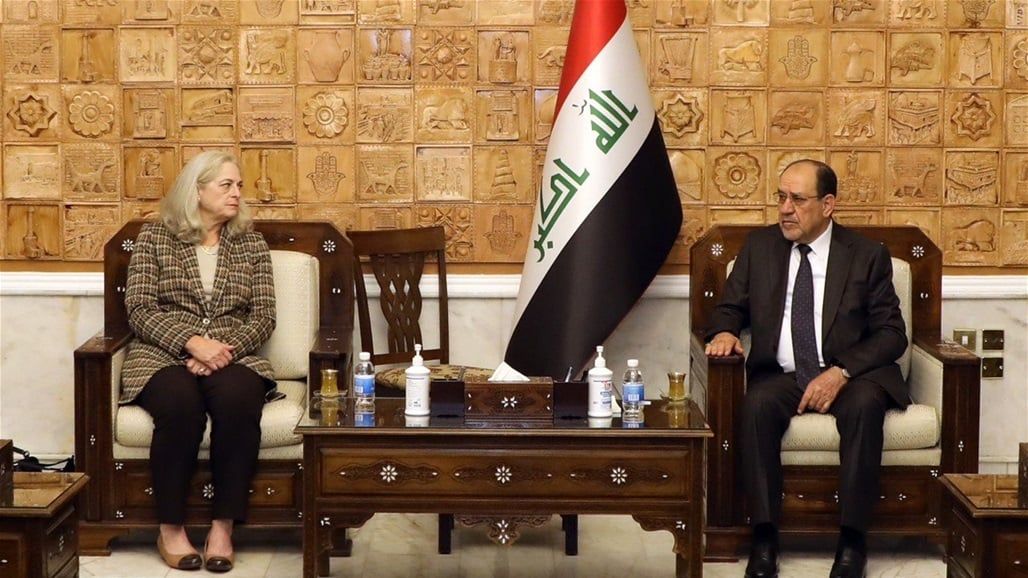 المالكي يبحث مع السفيرة الأمريكية اتفاقية الإطار الاستراتيجي