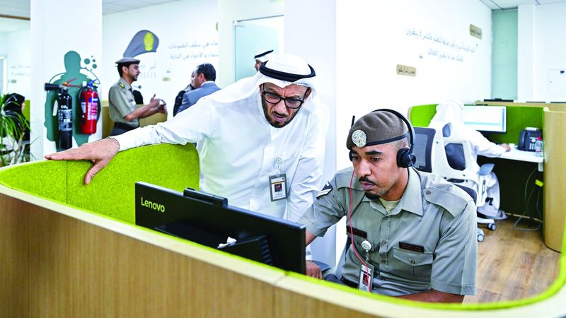 الامارات | 1.6 مليون استفسار أجابت عنها «إقامة دبي» خلال 2023